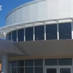 Cantilevered Aluminum Sunshade for Modern Buildings