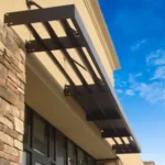 Cantilevered Aluminum Sunshade