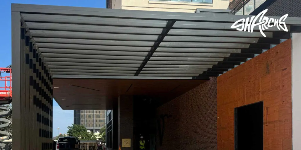 Using Aluminum Canopies to Increase Capacity of Open-Air Spaces